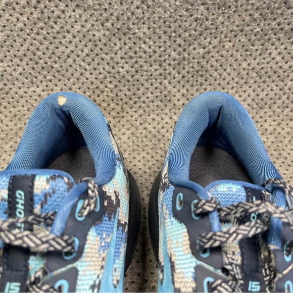 Brooks Ghost 15 Blue Camo Running Shoes Size 10 Women’s. - Picture 9 of 10